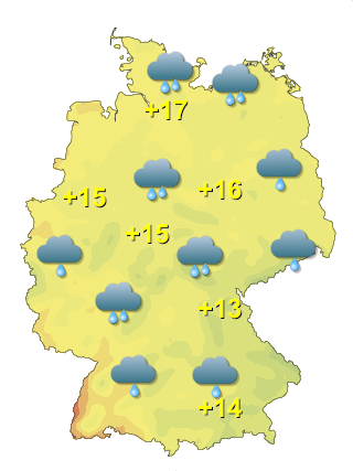 Wetter in Deutschland Freitag 12.6.
