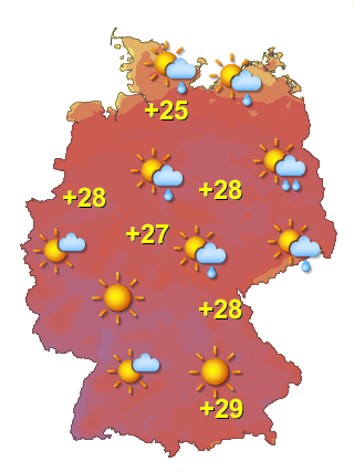 Wetter in Deutschland Donnerstag 18.6.