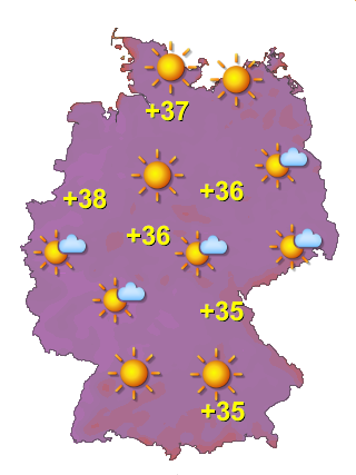 Wetter in Deutschland Samstag 27.6.