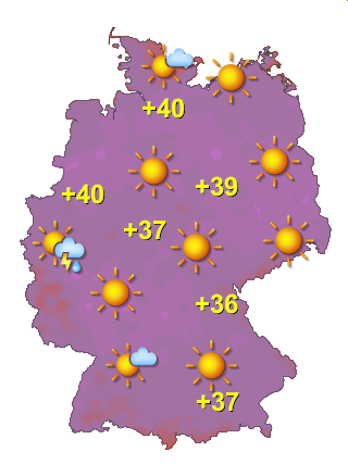 Wetter in Deutschland Sonntag 28.6.