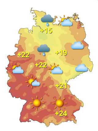 Wetter in Deutschland Samstag 4.7.