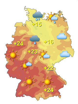 Wetter in Deutschland Samstag 4.7.