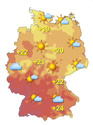 Wetter in Deutschland Mittwoch 8.7.
