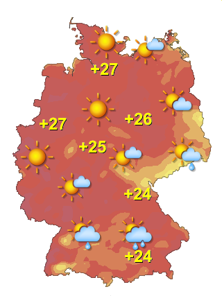 Wetter in Deutschland Mittwoch 15.7.