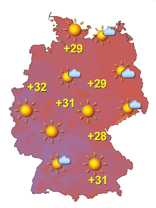 Wetter in Deutschland Mittwoch 29.7.