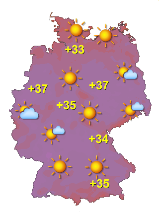 Wetter in Deutschland Donnerstag 30.7.