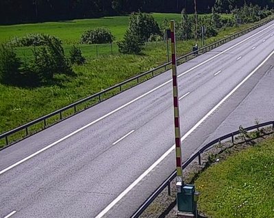 Tie 1 Salo, Isokylän tunneli, puomi länsi