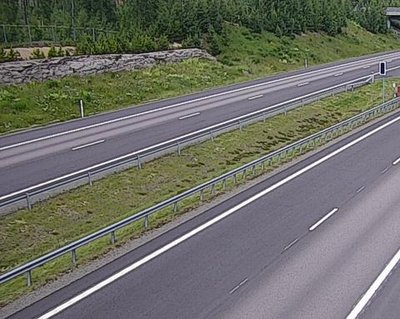 Tie 7 Virolahti, Vaalimaan tunneli, puomi länsi