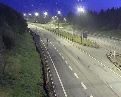 Tie 1 Lohja, Tervakorpi, puomi länsi