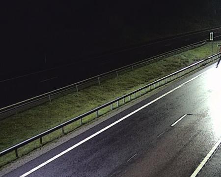 Tie 7 Virolahti, Vaalimaan tunneli, puomi länsi