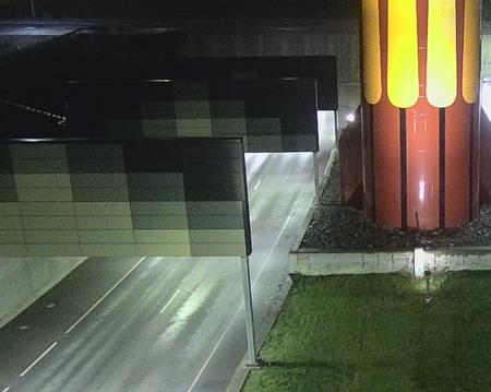 Tie 12 Tampere, Rantatunnelin puomi, länsi