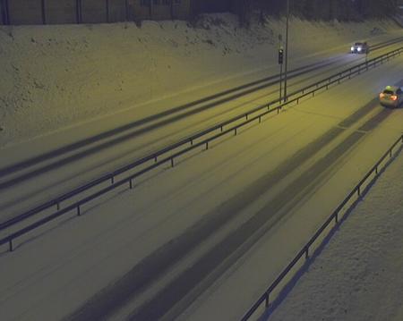 Tie 4, Rovaniemi, Revontuli pysäytyspaikka etelä