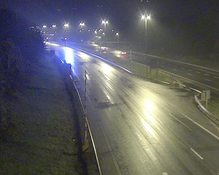 Tie 1 Lohja, Tervakorpi, puomi länsi